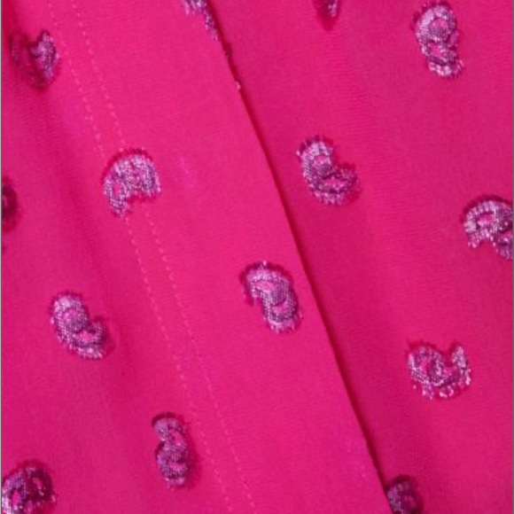 Derek Lam 10 Crosby Pink Celeste Belted Glitter Embellished Midi Dress - Picture 3 of 3